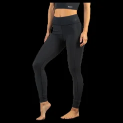 BLACC Prana Rib Tights Black Svart Clearance