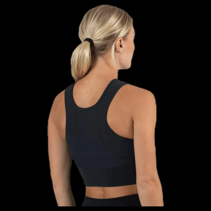 BLACC Prana Rib Top Black Svart