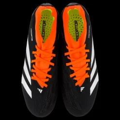 Online adidas Predator 24 Pro Firm Ground Boots Core Black / Cloud White / Solar Red Svart och Vit