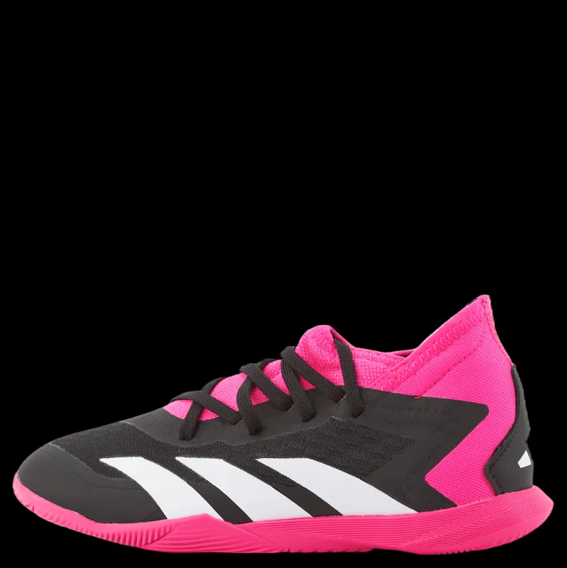 adidas Predator Accuracy.3 Indoor Boots Core Black / Cloud White / Team Shock Pink 2 Svart, Vit och Rosa Sale