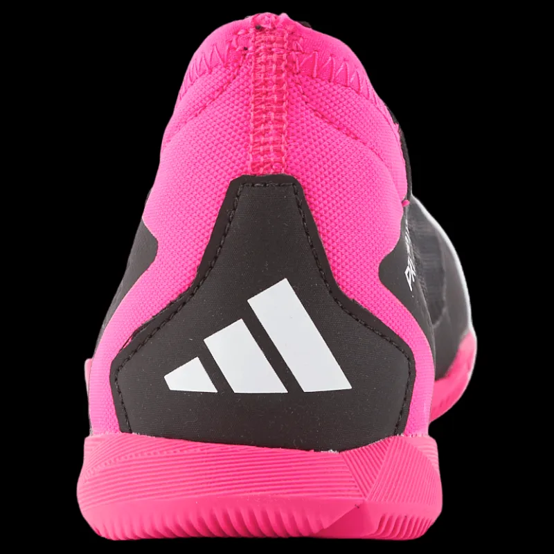 adidas Predator Accuracy.3 Indoor Boots Core Black / Cloud White / Team Shock Pink 2 Svart, Vit och Rosa Sale