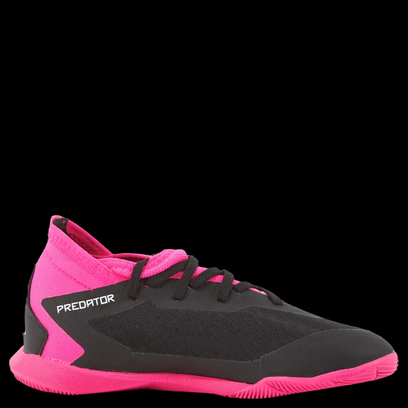 adidas Predator Accuracy.3 Indoor Boots Core Black / Cloud White / Team Shock Pink 2 Svart, Vit och Rosa Sale