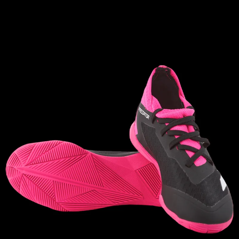 adidas Predator Accuracy.3 Indoor Boots Core Black / Cloud White / Team Shock Pink 2 Svart, Vit och Rosa Sale