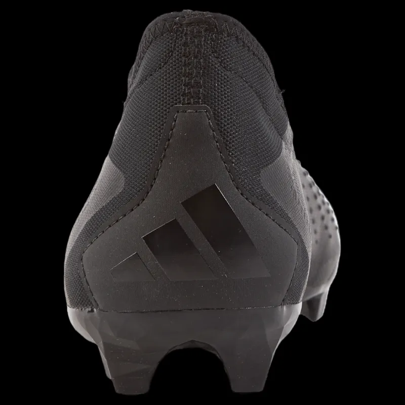 adidas Predator Accuracy.3 Laceless Firm Ground Boots Core Black / Core Black / Cloud White Svart Sale