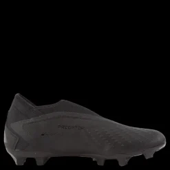 adidas Predator Accuracy.3 Laceless Firm Ground Boots Core Black / Core Black / Cloud White Svart Sale