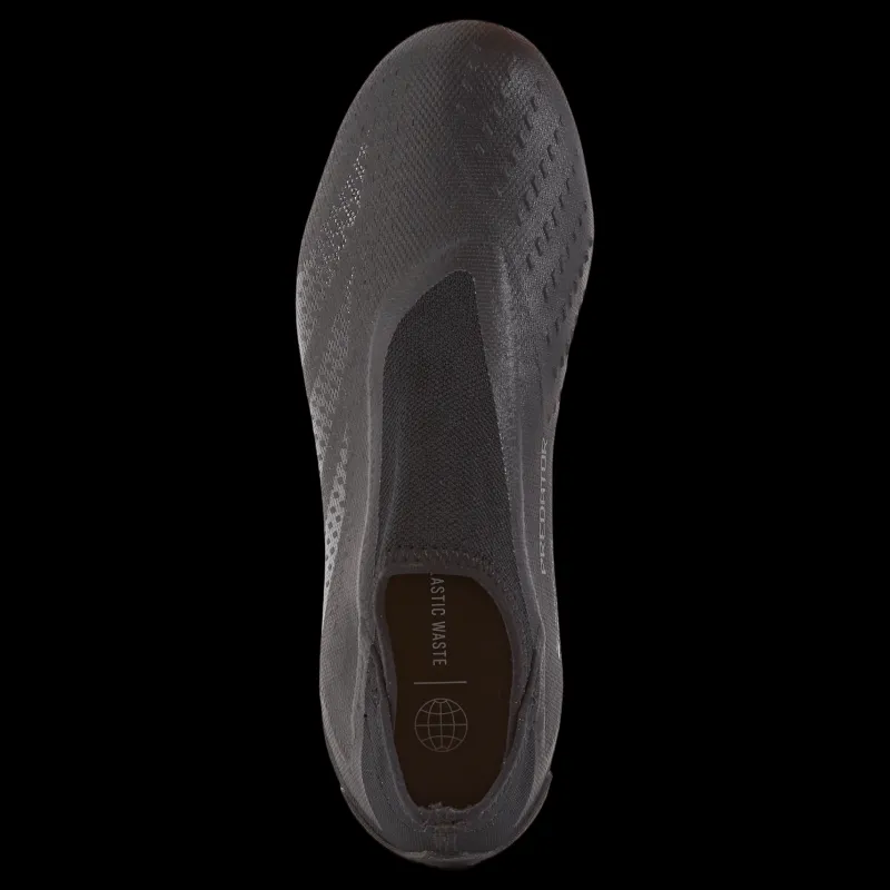 adidas Predator Accuracy.3 Laceless Firm Ground Boots Core Black / Core Black / Cloud White Svart Sale