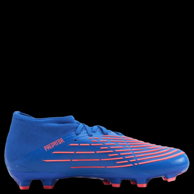 adidas Predator Edge.2 Firm Ground Boots Hi-Res Blue / Turbo / Hi-Res Blue Blå Best