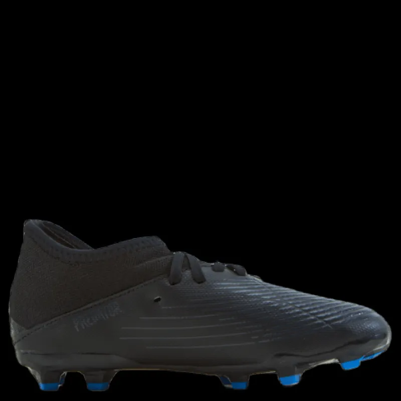 Sale adidas Predator Edge.3 Firm Ground Boots Core Black / Cloud White / Vivid Red Svart