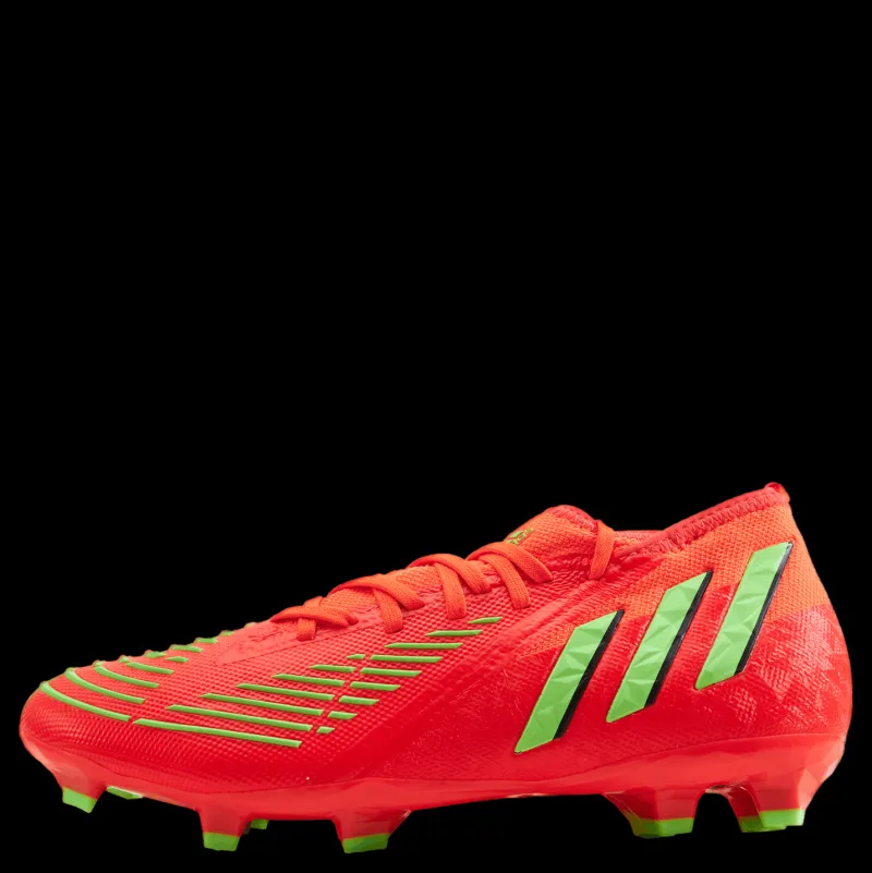 adidas Predator Edge.2 Firm Ground Boots Solar Red / Solar Green / Core Black Röd Online