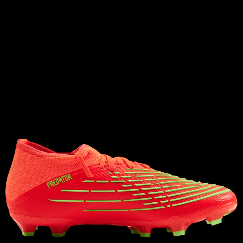 adidas Predator Edge.2 Firm Ground Boots Solar Red / Solar Green / Core Black Röd Online