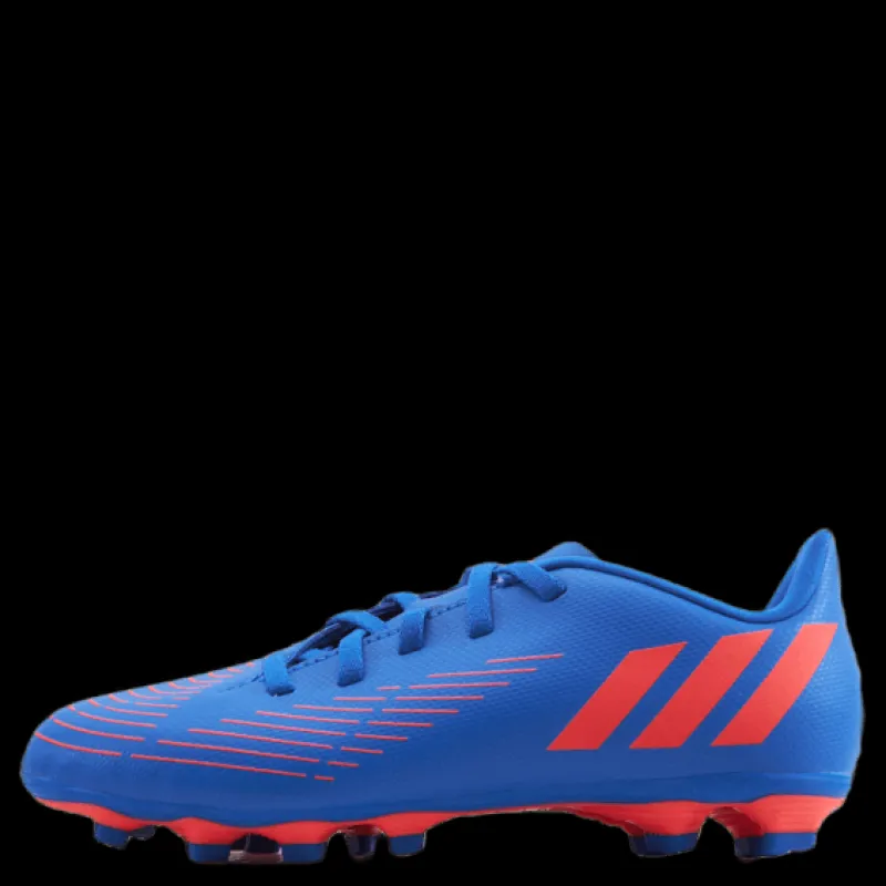 Hot adidas Predator Edge.4 Flexible Ground Boots Hi-Res Blue / Turbo / Hi-Res Blue Blå
