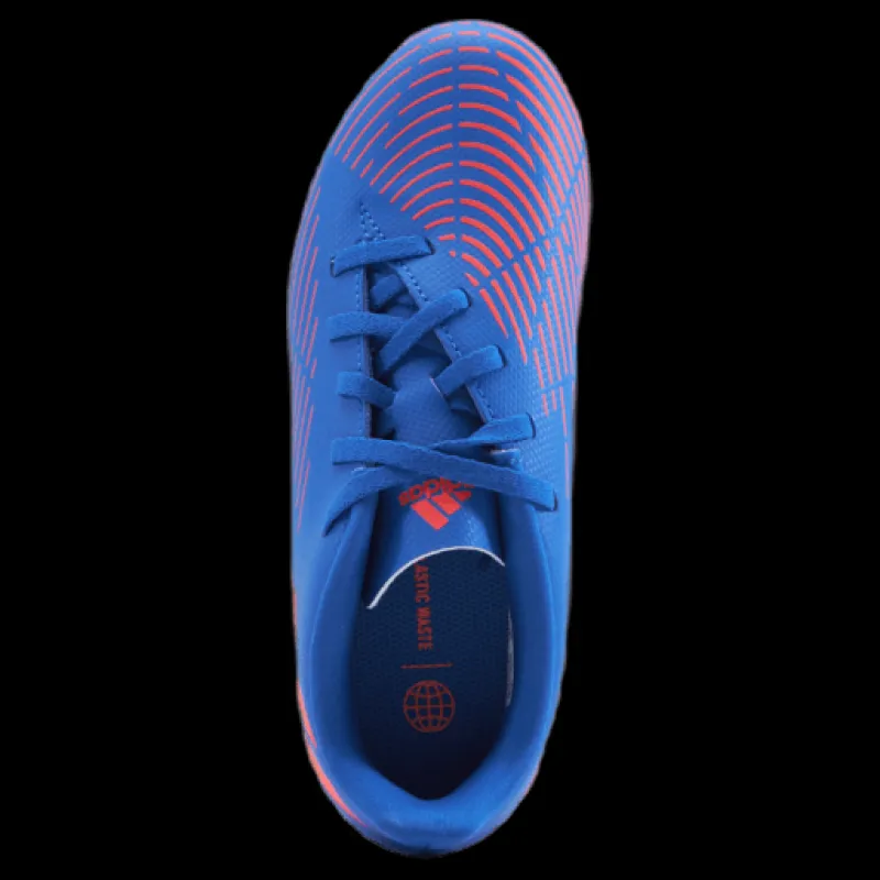 Hot adidas Predator Edge.4 Flexible Ground Boots Hi-Res Blue / Turbo / Hi-Res Blue Blå