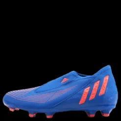 adidas Predator Edge.3 Laceless Firm Ground Boots Hi-Res Blue / Turbo / Hi-Res Blue Blå Discount