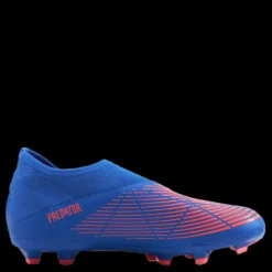 adidas Predator Edge.3 Laceless Firm Ground Boots Hi-Res Blue / Turbo / Hi-Res Blue Blå Discount