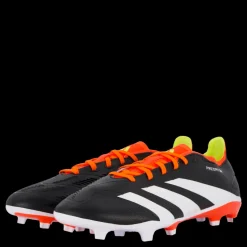 Sale adidas Predator League Firm Ground Football Boots Core Black / Cloud White / Solar Red Svart och Vit