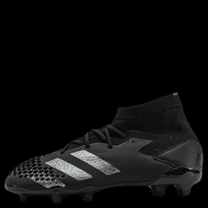 adidas Predator Mutator 20.1 Firm Ground Boots Core Black / Core Black / Silver Metallic Svart Online