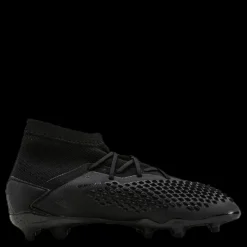 adidas Predator Mutator 20.1 Firm Ground Boots Core Black / Core Black / Silver Metallic Svart Online
