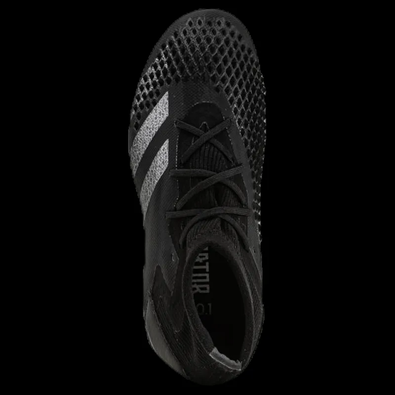 adidas Predator Mutator 20.1 Firm Ground Boots Core Black / Core Black / Silver Metallic Svart Online