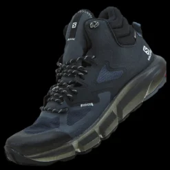 Clearance Salomon Predict Hike Mid Gtx Ebony/black/stormy Weather Blå