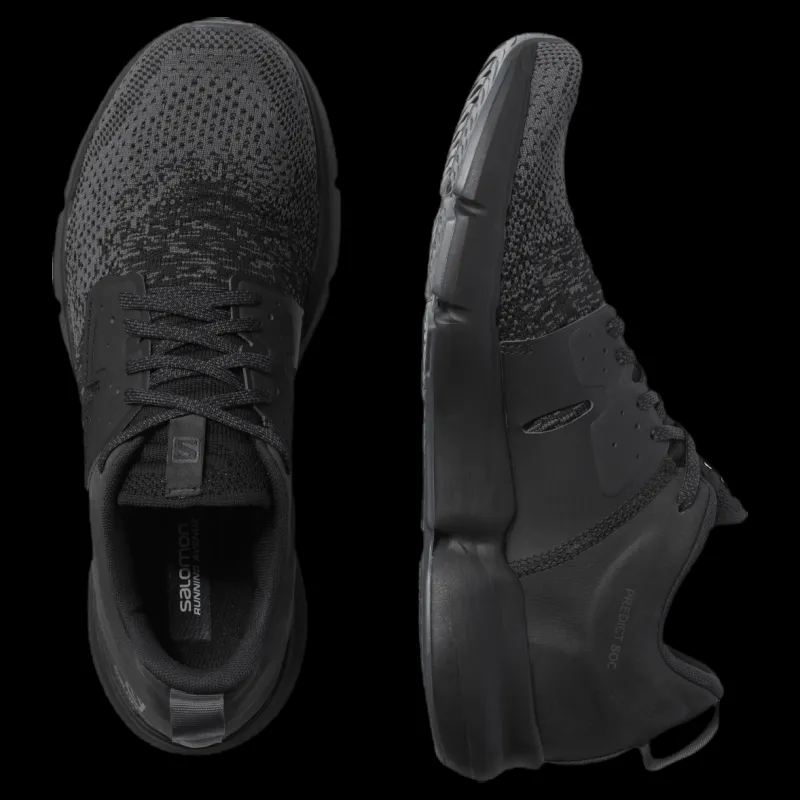 Discount Salomon Predict Soc Black Svart