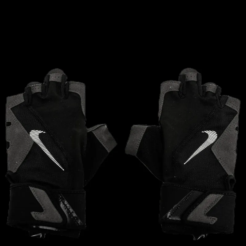 Outlet Nike EQ Premium Fitness Gloves Black/Yellow Svart
