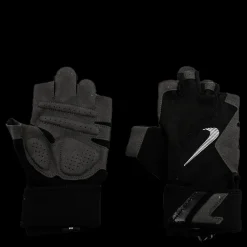 Outlet Nike EQ Premium Fitness Gloves Black/Yellow Svart