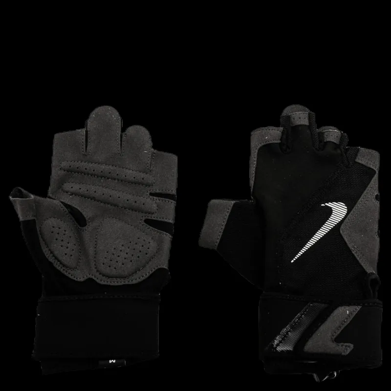 Outlet Nike EQ Premium Fitness Gloves Black/Yellow Svart