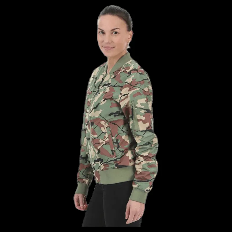 ColourWear Prime Bomber Patterned Mönstrad Outlet