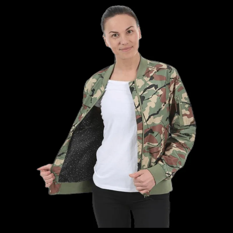 ColourWear Prime Bomber Patterned Mönstrad Outlet