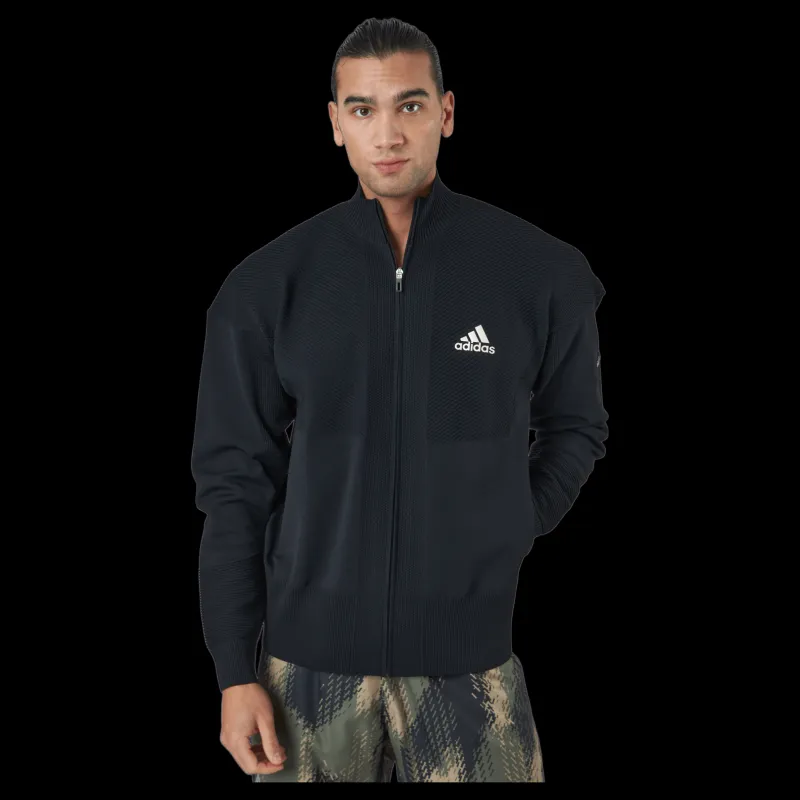 adidas Tennis Primeknit Jacket 000/black Svart Sale