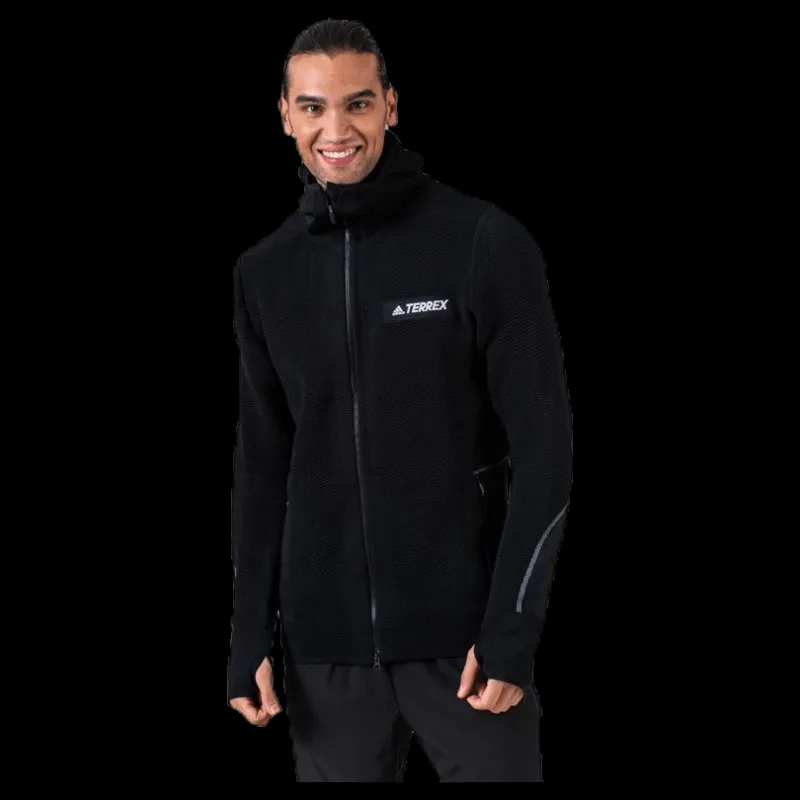 adidas Primeknit Midlayer Jacket Black Svart Hot