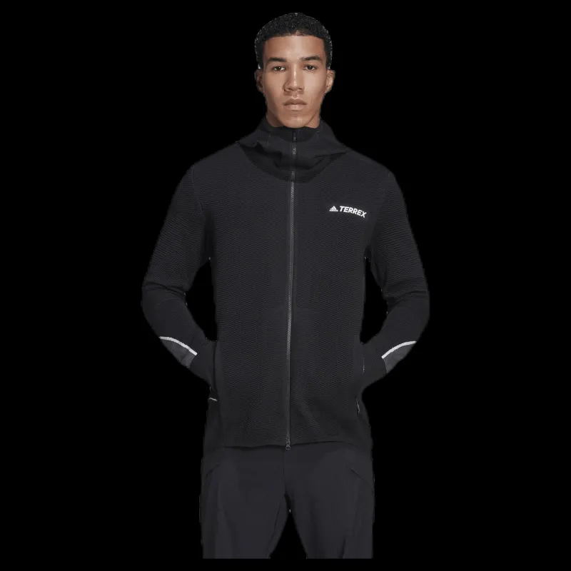 adidas Primeknit Midlayer Jacket Black Svart Hot