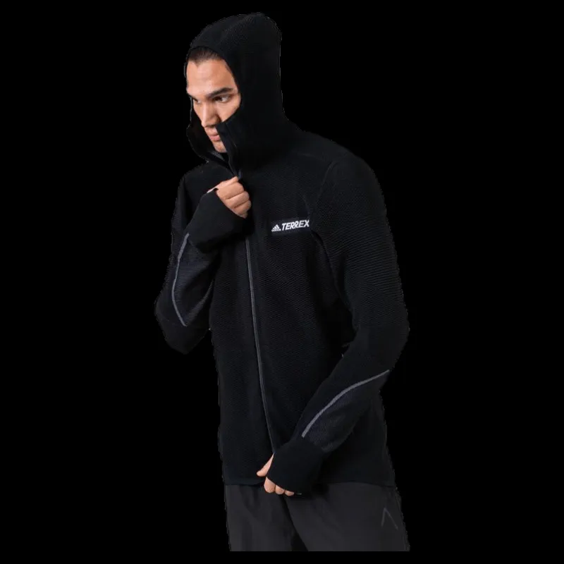 adidas Primeknit Midlayer Jacket Black Svart Hot