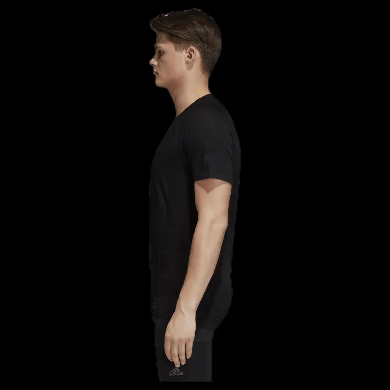 adidas Primeknit Tee Black Svart New