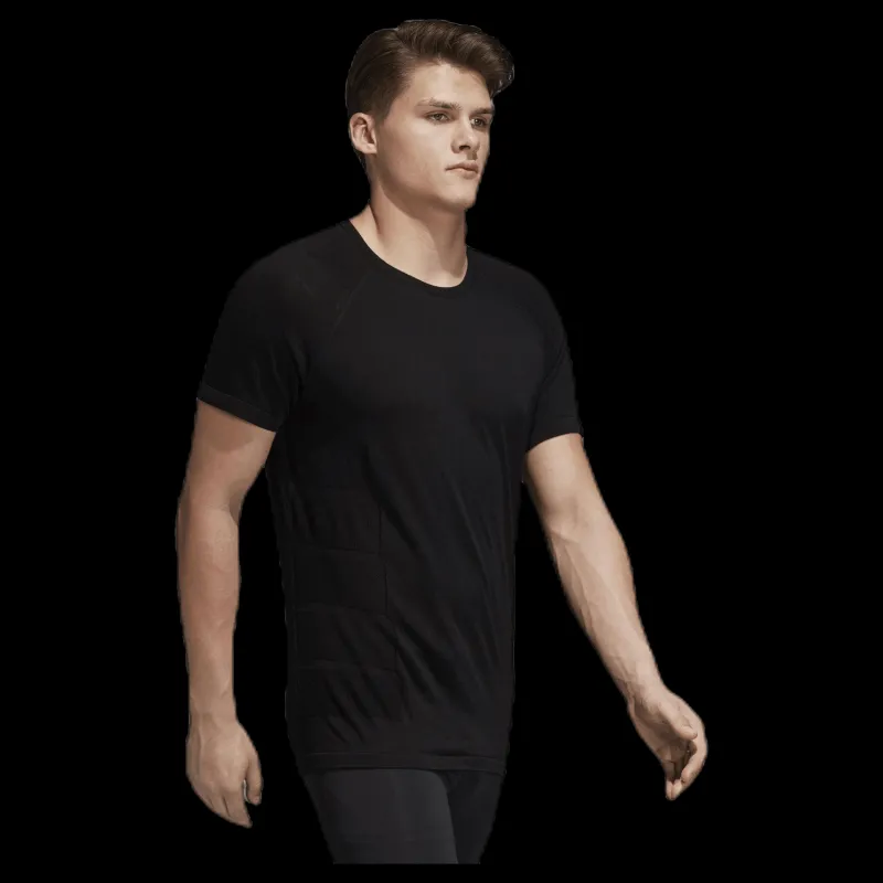 adidas Primeknit Tee Black Svart New