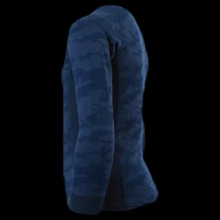 Sale Lindberg Print Merino Set Blue Blå