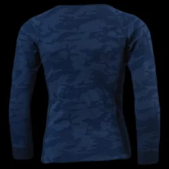 Sale Lindberg Print Merino Set Blue Blå