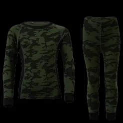 Online Lindberg Print Merino Set Green Grön