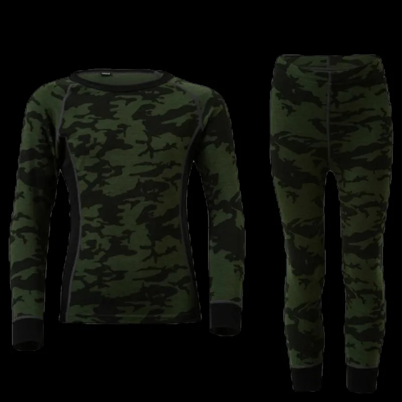 Online Lindberg Print Merino Set Green Grön