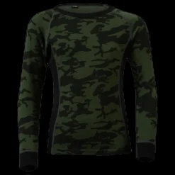 Online Lindberg Print Merino Set Green Grön