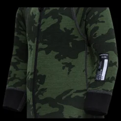 Sale Lindberg Print Merino Wool Overall Green Grön