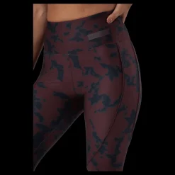 Outlet Röhnisch Printed Piping Tights Black Miniature Myth Svart