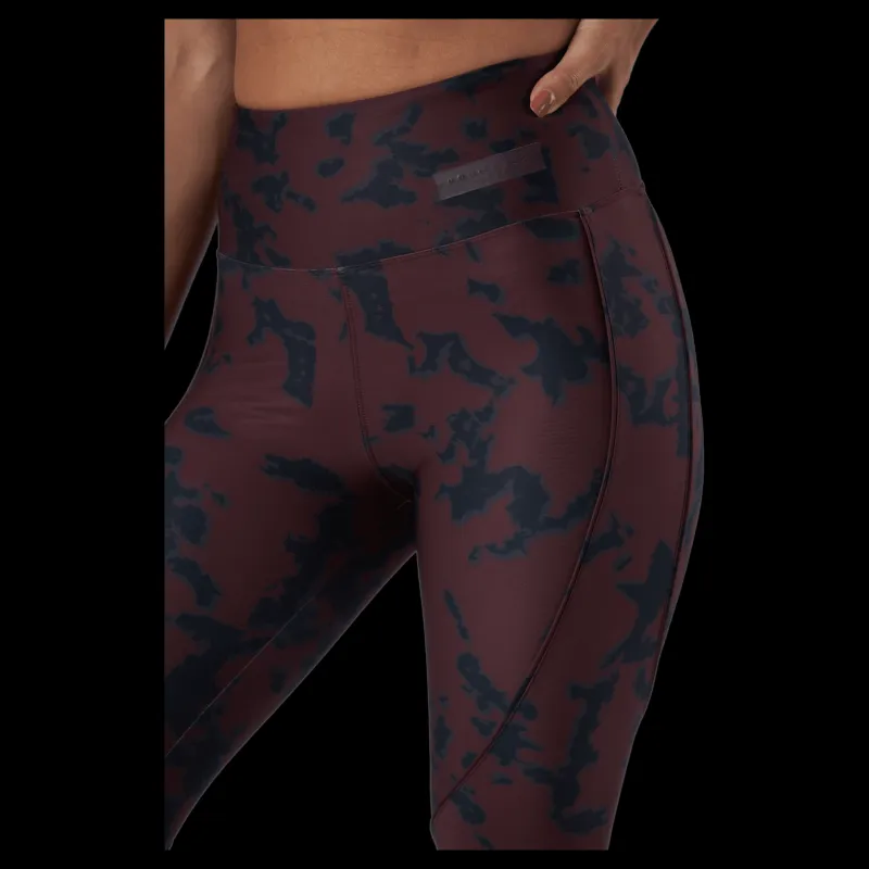 Outlet Röhnisch Printed Piping Tights Black Miniature Myth Svart