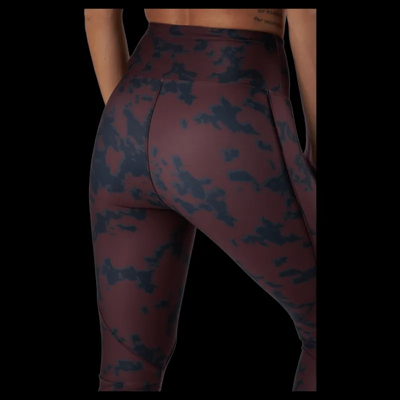 Outlet Röhnisch Printed Piping Tights Black Miniature Myth Svart