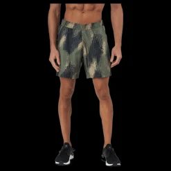 adidas Tennis Printed Short 7 Inch P.blue 000/brown Grön Clearance