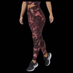 Hot Casall Printed Sport Tights Boost Red Flerfärgad