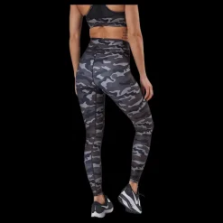 Best Casall Printed Sport Tights Grey Grå