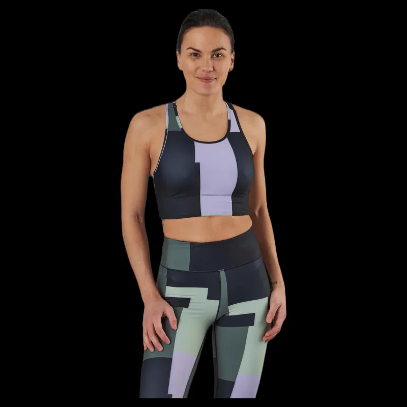 Best Casall Printed Sport Top Green Grön