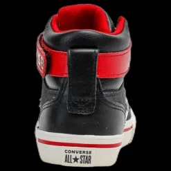 Converse Pro Blaze Strap Hi Junior Black/Red Svart och Röd Best