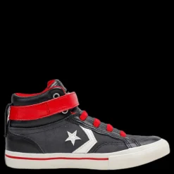 Converse Pro Blaze Strap Hi Junior Black/Red Svart och Röd Best
